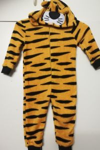 Kids Costumes to Hire - Tiger Onesie - 2-3 Years